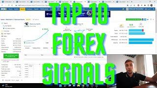Checking Top 10 Best MQL5 Forex Signals providers among subscribers. My recommendations