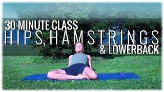 Hatha Yoga with David Procyshyn A 30 Minute Class for Hips Hamstrings and Lower Back