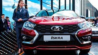 «АвтоВАЗ» впервые представил свою новую модель Lada Iskra на ПМЭФ