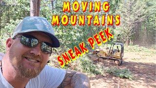 BULLDOZER IS HERE tiny house homesteading off-grid cabin build DIY HOW TO sawmill tractor tiny