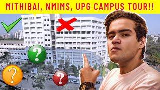 Mithibai NMIMS UPG Campus Tour  Mithibai College  Nmims Mumbai  UPG College  Mumbai University