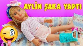 SÜRPRİZ Oyuncak Bebek Aylin Paten Sonrası Kaza  Oyuncak Butiğim