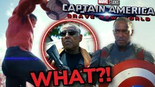 Captain America Brave New World Trailer Breakdown Red Hulk & Easter Eggs