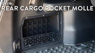 Lexus GX 550 Rear Cargo Pocket MOLLE Panel Install