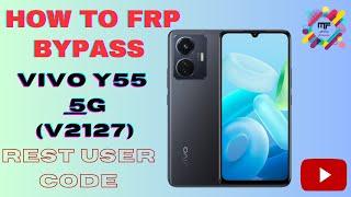 Vivo Y55Y56Y76Y77 FRP Bypass Android 13 Without PC  No Reset No TalkBack  100% Working Vivo Y55 FRP