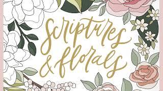 Scriptures & Florals Coloring Book by Allison Loveall