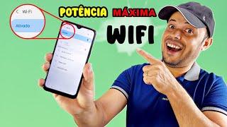 Como Melhorar a POTÊNCIA do SINAL do Wi-Fi do Celular