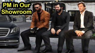 GTA 5 Pakistan  Prime Minister in Our Showroom  GTA 5 Mods Pakistan