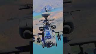 Helikopter Apache akrobat di udara #helikopter #akrobat #tniau #tentara