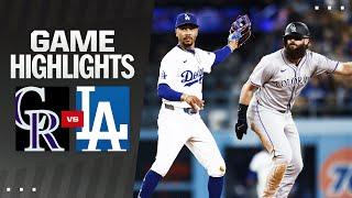 Rockies vs. Dodgers Game Highlights 53124  MLB Highlights