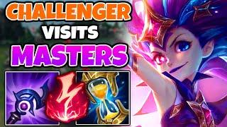 When a CHALLENGER ZOE visits MASTER TIER  13.7 - League of Legends