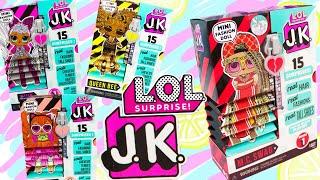 LOL Surprise JK Complete Series 1 Unboxing 4 Dolls Really Tall Shoes