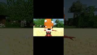 FNIA  Foxy Chilling in Minecraft  #shorts