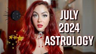 JULY 2024 ASTROLOGY MANIPULATION + CHAOS