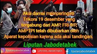 Aksi damai memperingati Trikora 19 desember yang tergabung dari   AMP  FRI-WP  AMPTPI