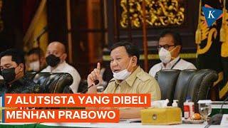 Deretan Alutsista yang Dibeli Menhan Prabowo Jet Tempur hingga Kapal