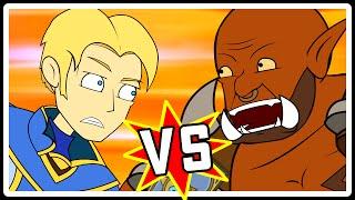 Anduin v Garrosh A Hearthstone Cartoon  Wronchi Animation