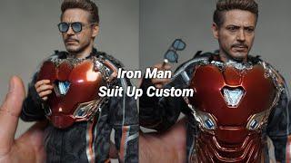 Hot Toys×Has Bro Iron Man Mark50 Suit Up Custom 핫토이x하스브로 아이언맨 마크50 슈트업 커스텀