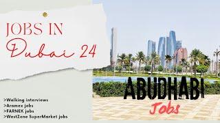 latest jobs in Dubai 2024 Freshers also apply  Visit visa holders also Apply