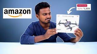 ₹ 2000 Rupees Drone எப்படி இருக்கு ?  Hillstar Foldable Drone Unboxing and Testing