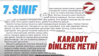 Karadut Dinleme Metni 7. Sınıf