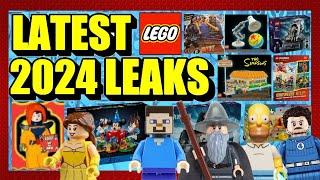 INSANE NEW LEGO LEAKS Disney LOTR Simpsons Minecraft Marvel Ninjago + MORE