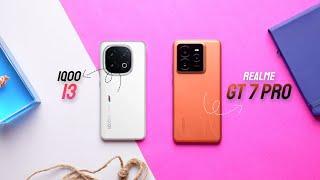 Realme GT 7 Pro Vs iQOO 13  Antutu score Price and Full Comparison