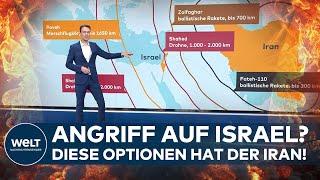 ANGRIFF VON IRAN AUF ISRAEL? So könnten die Szenarien der Mullahs jetzt aussehen  WELT ANALYSE