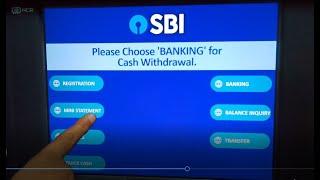 SBI ATM se mini statement kaise nikale How to Get Mini Statement From SBI ATM Hindi digital india