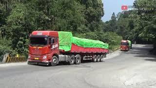 DUET SANTUY Dua Truk Trailer Siba Surya