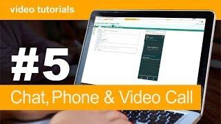 #5 Tutorial — WebRTC Chat Phone & Video Call  EN