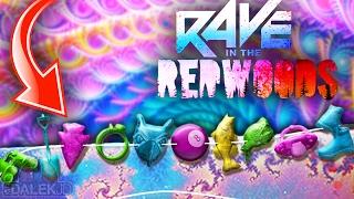 RAVE IN THE REDWOODS 10 *NEW* PERKS ALL CHARM PARTS EASTER EGG GUIDE IW Zombies