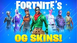 25 Fortnite Skins ONLY OGs Own