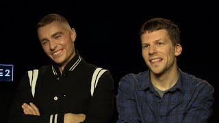 PART TWO - Jesse Eisenberg and Dave Franco rate the magic in Now You See Me 2 interview