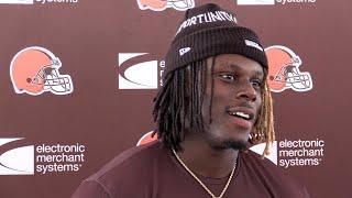 David Njoku’s excited about Deshaun Watson and blocking Browns training camp