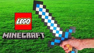 I Built A Minecraft Sword Out Of Lego