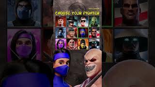 Mortal Kombat 2 - Player Select Screen Disney Kombat