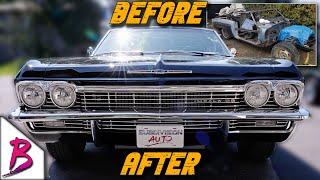 Uncovering Restoration Secrets  Incredible 1500 Hour Journey of this 1965 Chevy Impala