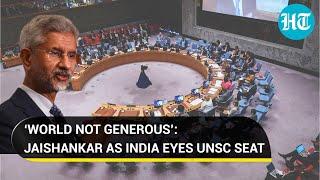 ‘How credible is UNSC?’ Jaishankar on why permanent seat for India is ‘difficult dream’