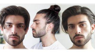 3 HAIRSTYLES FOR MEN  Different Stages Of Hair Length  HOW TO