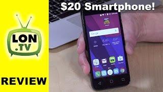 A $20 Fully Functional Smartphone? Walmart Family Mobile Alcatel PIXI 4 Review