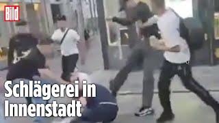 Randale in Rostock Wilde Schlägerei unter Jugendlichen