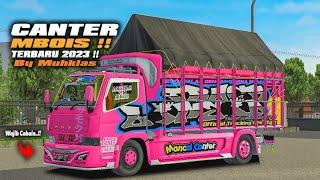 SHARE MOD TRUCK CANTER MBOIS TERBARU 2023  MOD BUSSID TERBARU