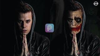 Joker Face Effect  PicsArt Editing Tutorial  🃏