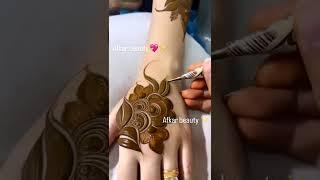 Dubai mehandi design aafreenbeautystudio#subscribe #trending #mehandiart #short #shortvideo