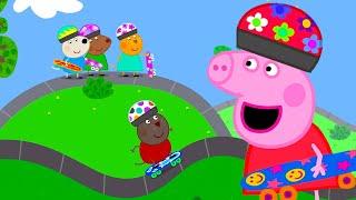 Learning To Skateboard   Peppa Pig Official Full Episodes