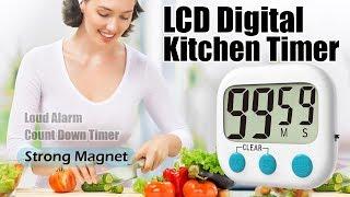 HX111 Digital Electric Timer For Kitchen I Large LCD