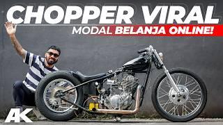 CHOPPER SKENA Yamaha SR 400 Viral feat @krispanji  #AtenxKatros