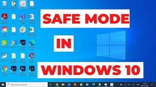 How to TURN ONOFF SAFE MODE in Windows 10  SAFE MODE WITH NETWORKING Windows 10