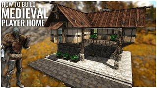 ARK How to Build a Medieval Player Home - Tutorial